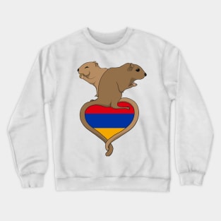 Gerbil Armenia (light) Crewneck Sweatshirt